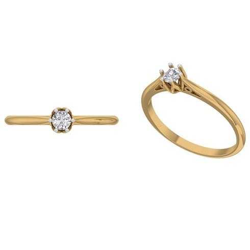 Daniella Simple Diamond Engagement Ring